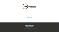 Desktop Screenshot of 2xt.com.br